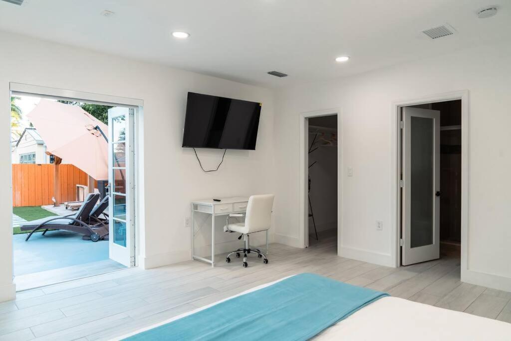 迈阿密Luxury Retreat 3B ,2Ba Pool , Coral Gables Center别墅 外观 照片