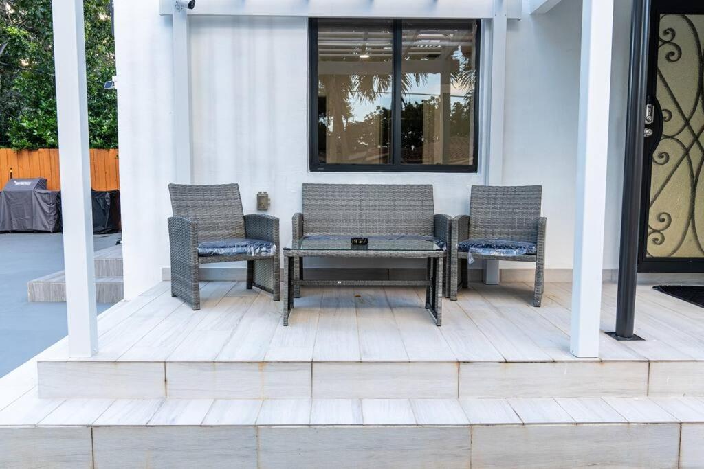 迈阿密Luxury Retreat 3B ,2Ba Pool , Coral Gables Center别墅 外观 照片