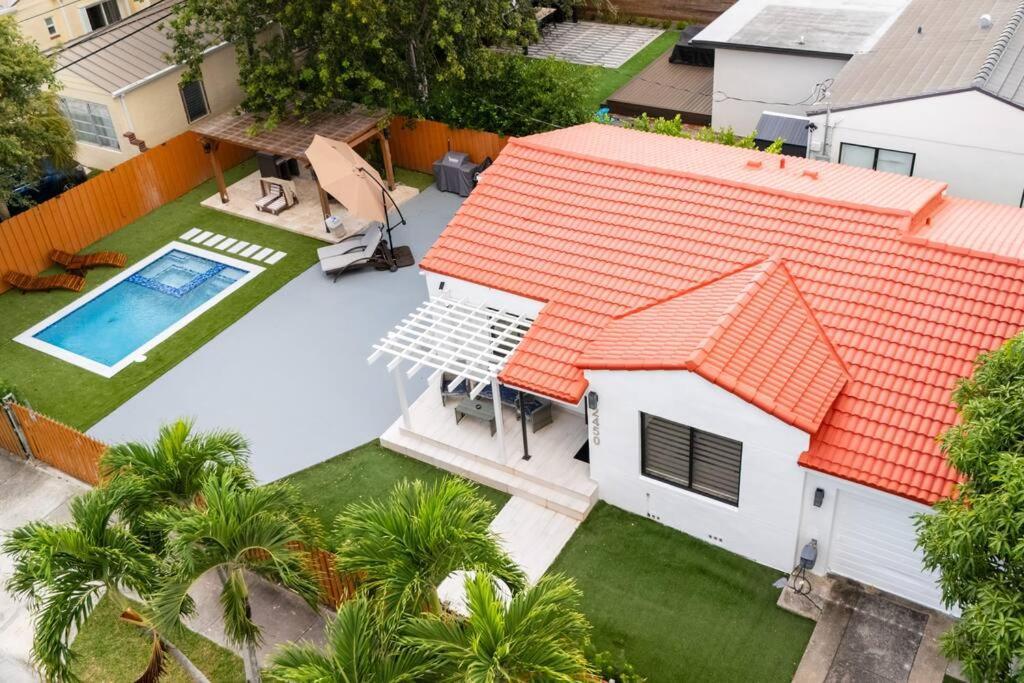 迈阿密Luxury Retreat 3B ,2Ba Pool , Coral Gables Center别墅 外观 照片