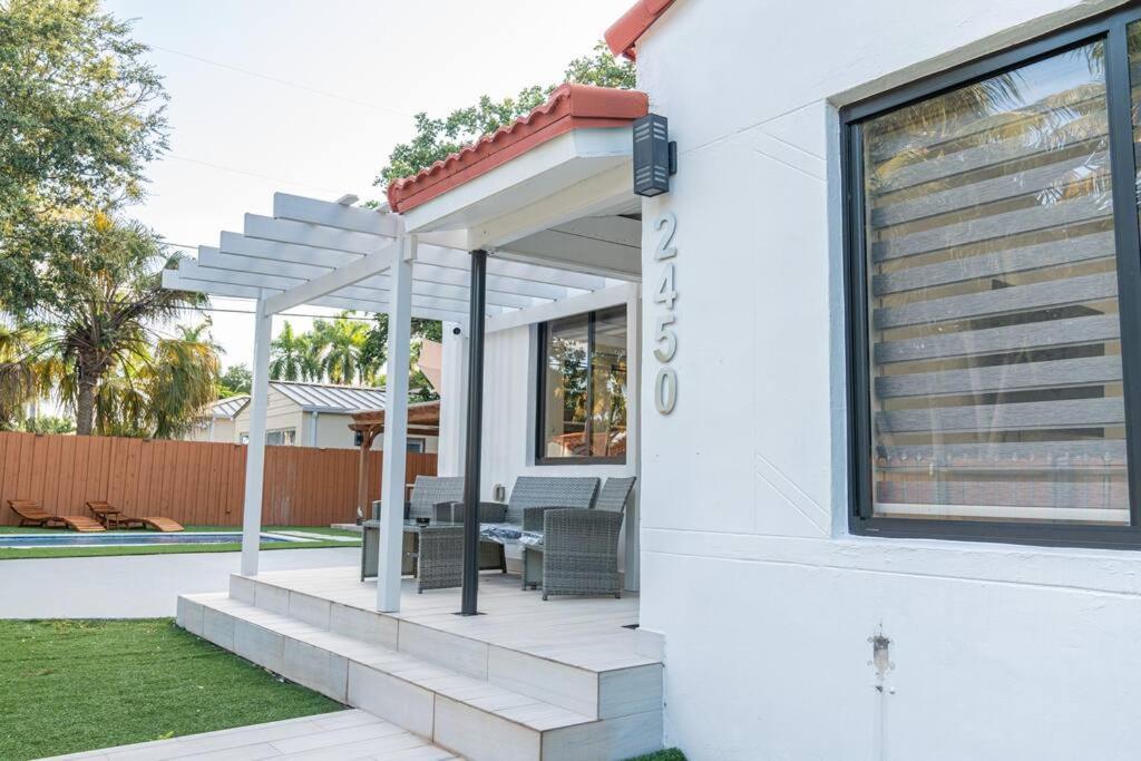 迈阿密Luxury Retreat 3B ,2Ba Pool , Coral Gables Center别墅 外观 照片